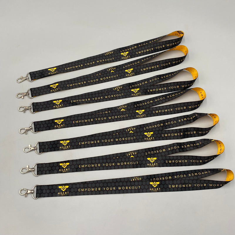 Black - Yellow Lanyard