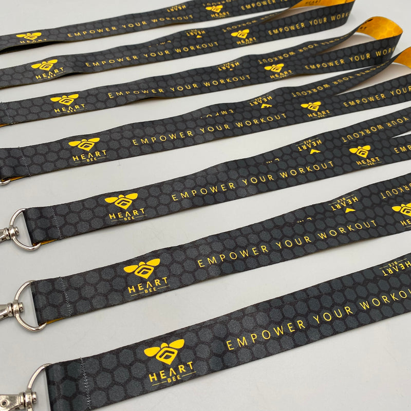 Black - Yellow Lanyard