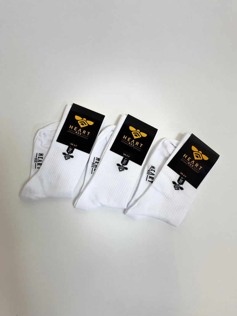 THE YEAR OF GROWTH Socks - White