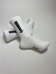 THE YEAR OF GROWTH Socks - White