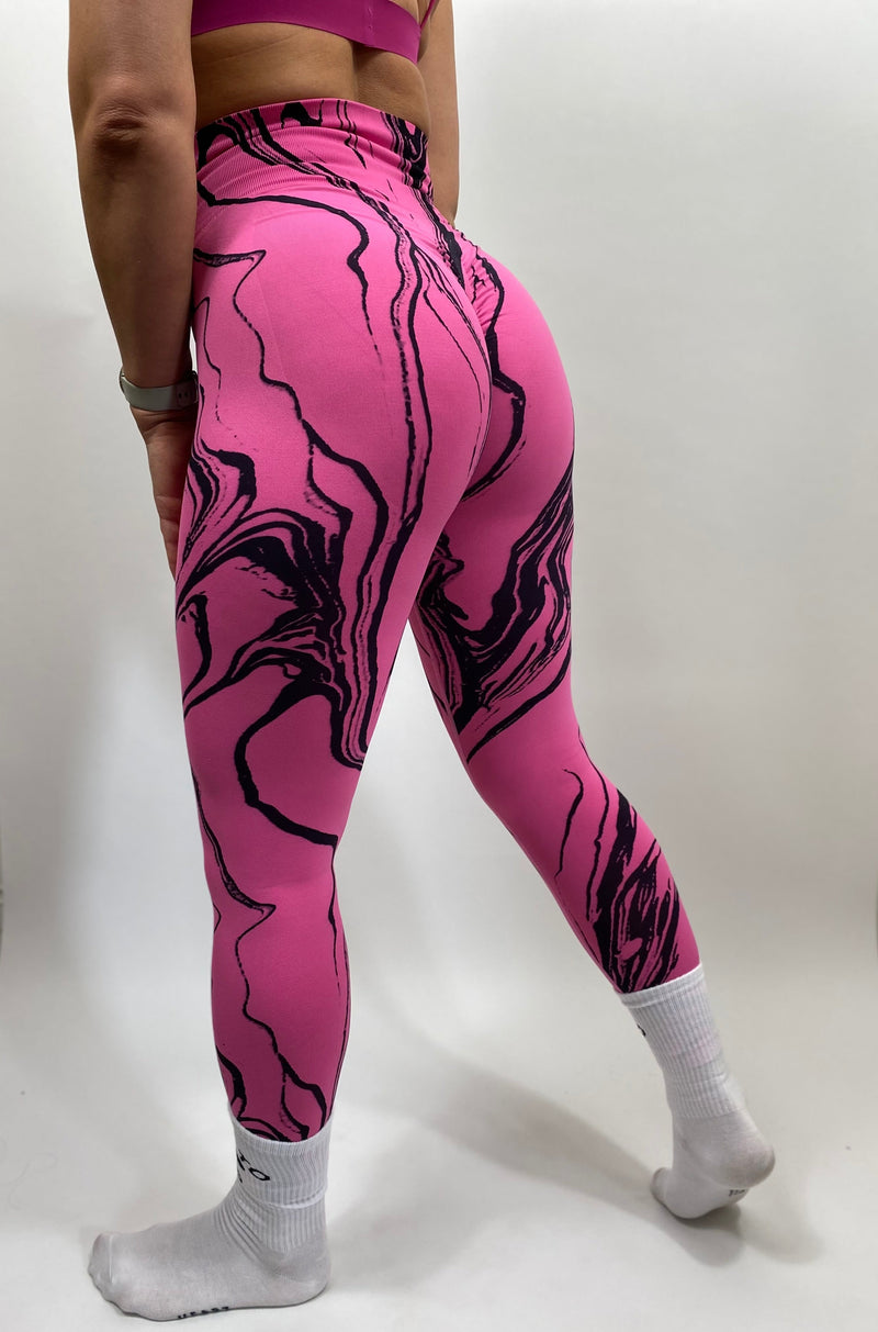 GRAFFI second skin leggings - PINK