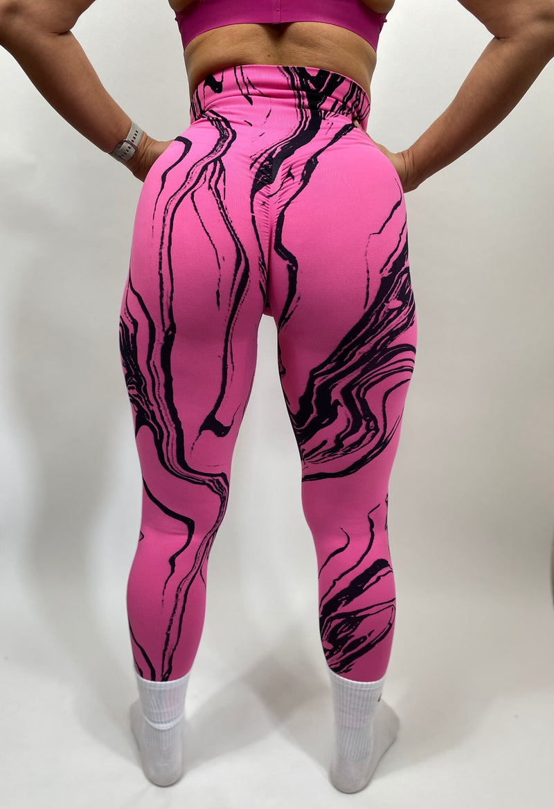 GRAFFI second skin leggings - PINK