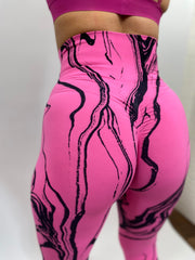 GRAFFI second skin leggings - PINK