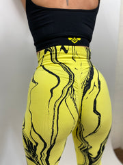 GRAFFI second skin leggings - Yellow