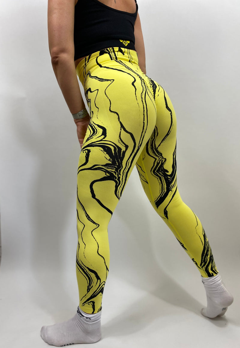 GRAFFI second skin leggings - Yellow