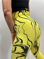 GRAFFI second skin leggings - Yellow