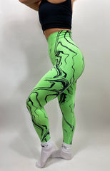 GRAFFI second skin Leggings - GREEN