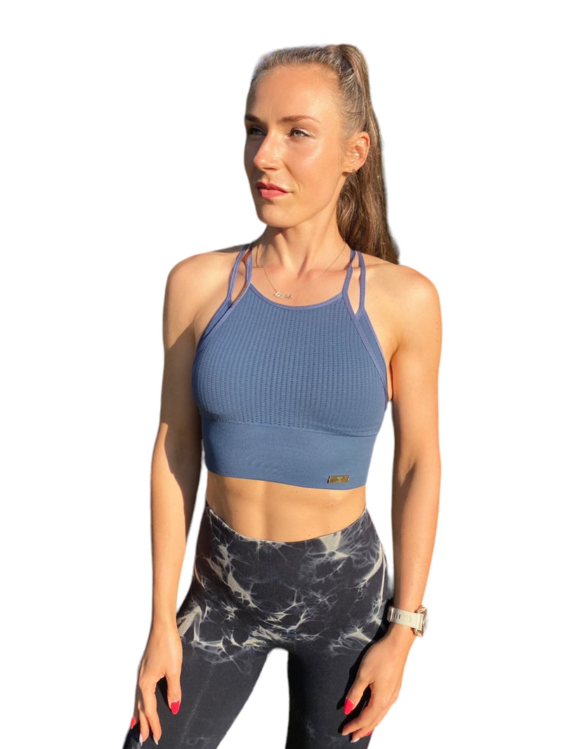 ARIZONA  sports Bra - NAVY